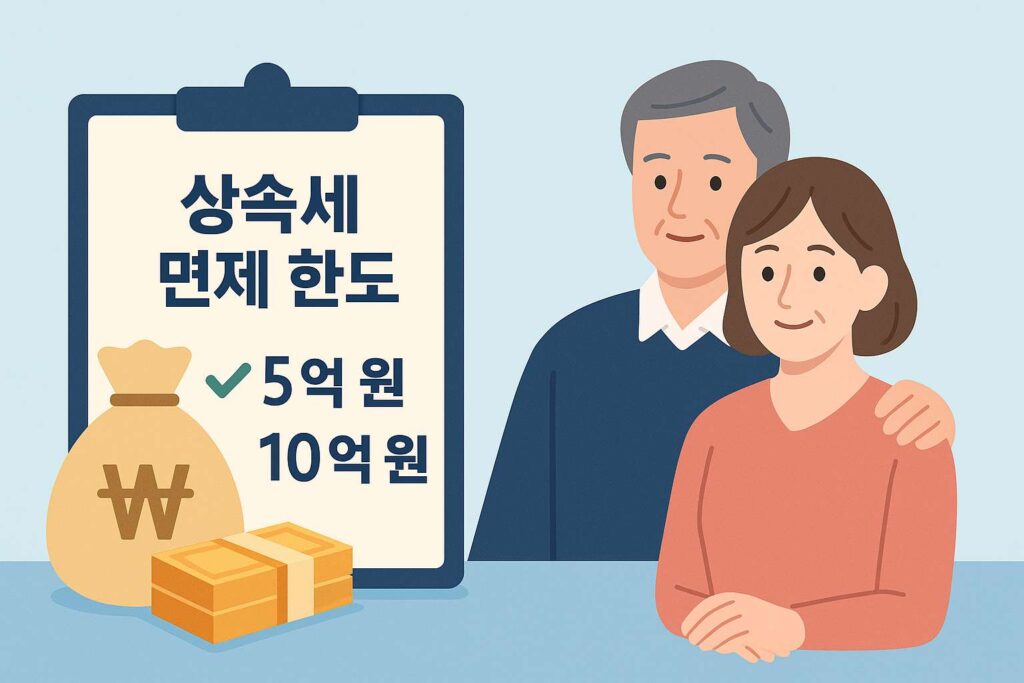 상속세 면제 한도 완벽 정리